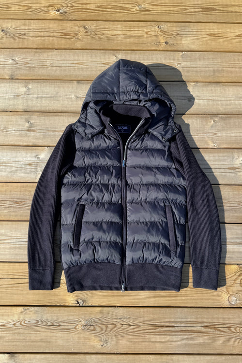 Le Saint Classic Navy Blue Cardigan
